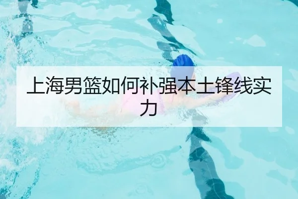 上海男篮如何补强本土锋线实力