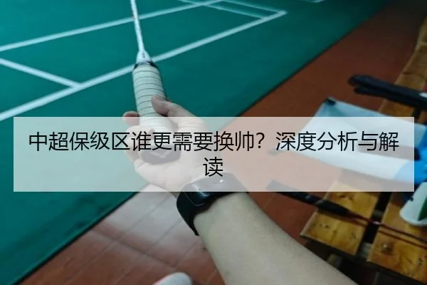 中超保级区谁更需要换帅？深度分析与解读